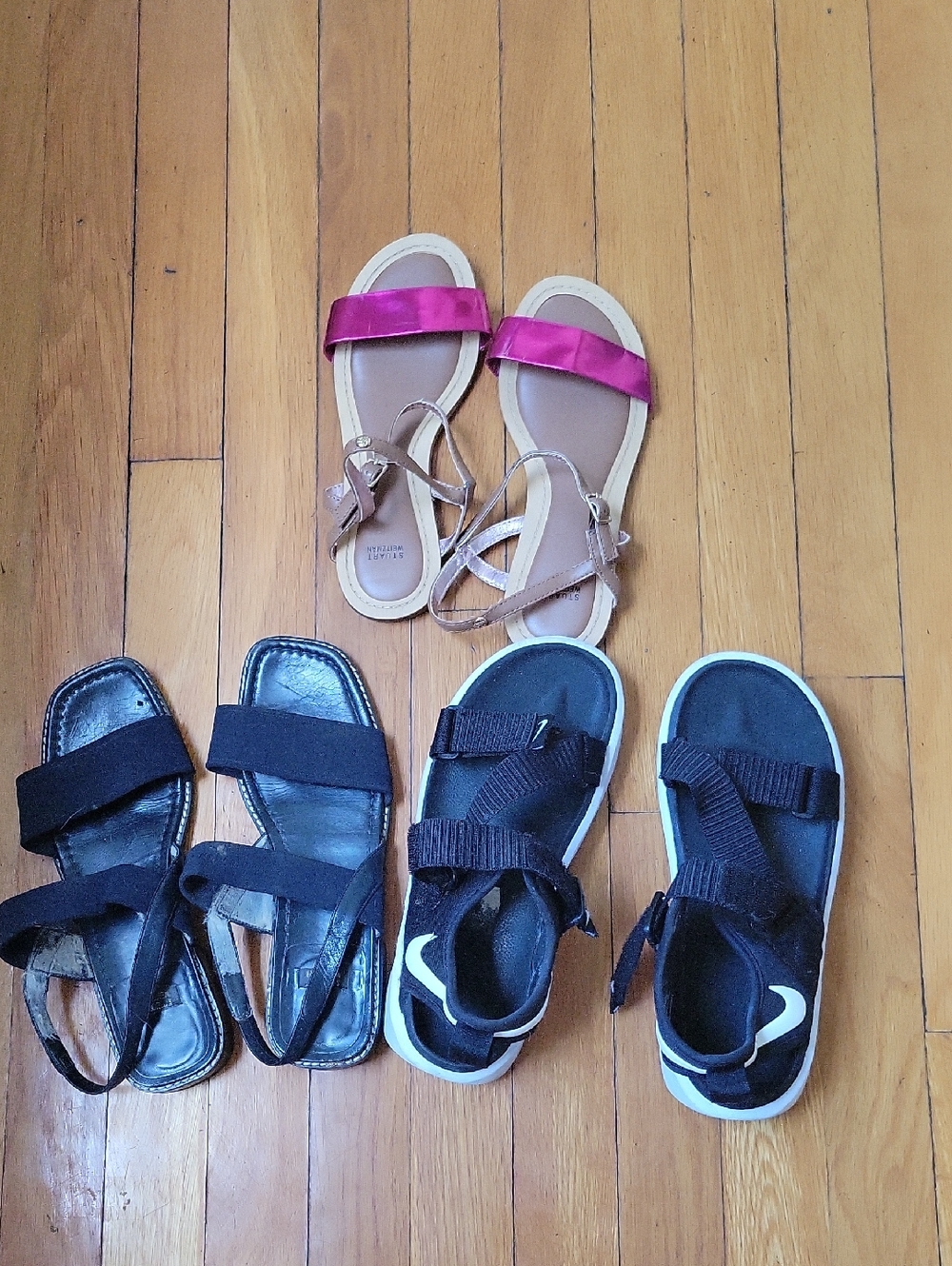 Stuart Weitzman NIKE SANDELS , 3 Sandanles
